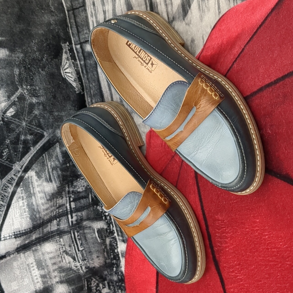 Pikolinos Aldaya W8J Water Resistant Penny Loafer Leather - Picture 4 of 13